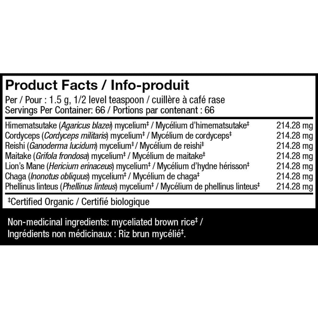 Stamets 7 Mushroom Mycelium Powder