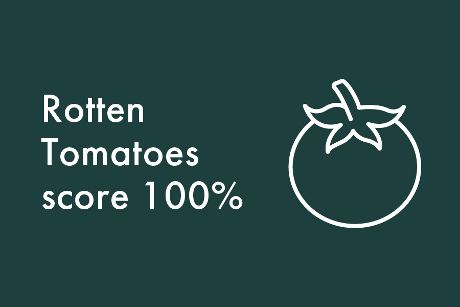 Rotten tomatoes 100%
